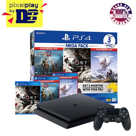 PS4 Console 1TB (JET BLACK) CUH.